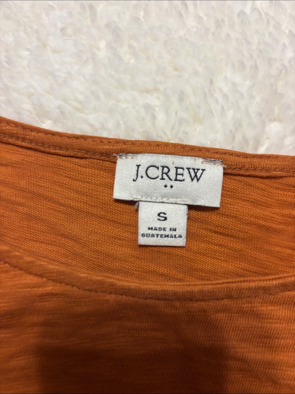 J. Crew Rust Orange Ruffle Sleeve Maxi Dress - Picture 7 of 7